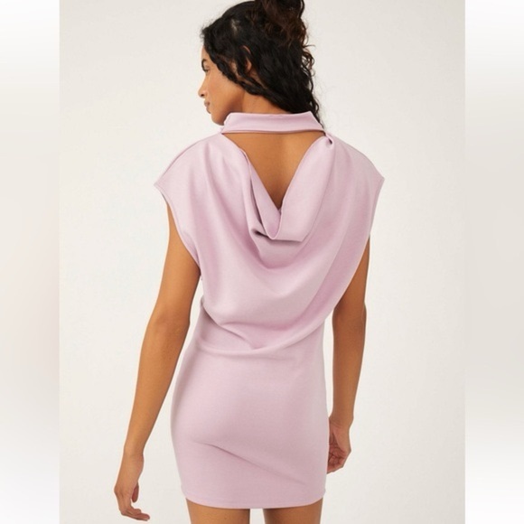 Free People Lavender Amelie Mini Dress - Picture 1 of 6